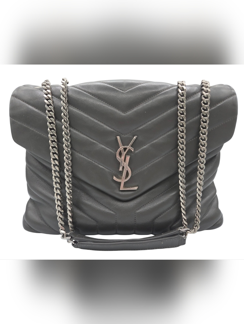 Saint Laurent Quilted Leather Shoulder Bag